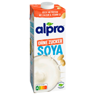Alpro Soja-Drink ohne Zucker vegan 1l